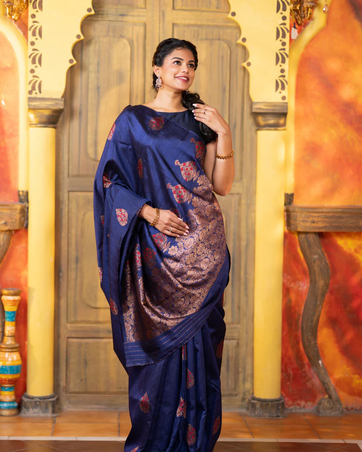 Resham Zari Banarasi Saree